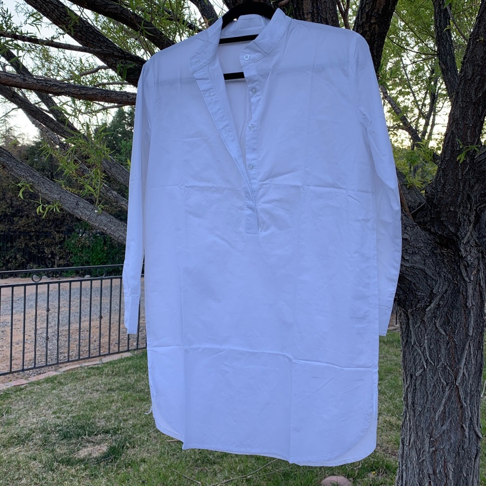 White Shirtdress